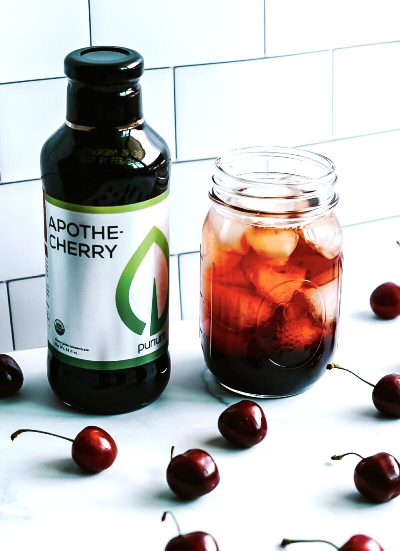 apothe-cherry in a glass